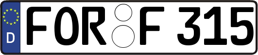 FOR-F315