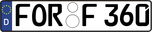 FOR-F360