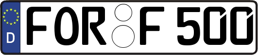 FOR-F500