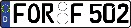 FOR-F502