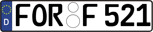 FOR-F521