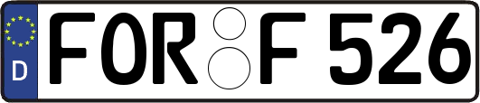 FOR-F526