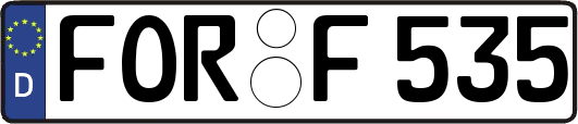 FOR-F535