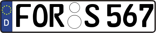 FOR-S567