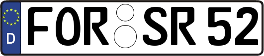 FOR-SR52