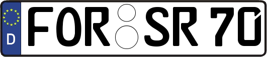 FOR-SR70