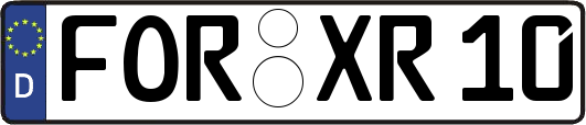 FOR-XR10