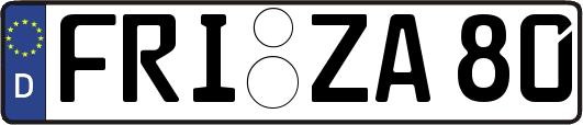 FRI-ZA80