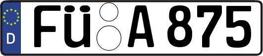 FÜ-A875