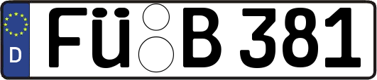 FÜ-B381