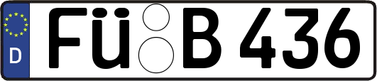 FÜ-B436