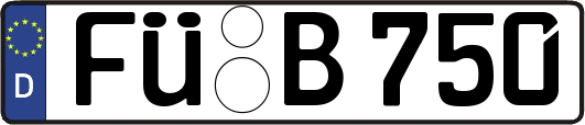 FÜ-B750