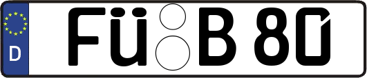 FÜ-B80