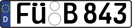 FÜ-B843