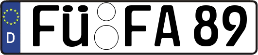 FÜ-FA89