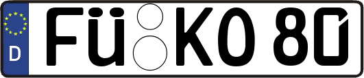 FÜ-KO80