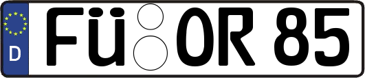 FÜ-OR85