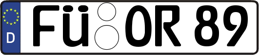 FÜ-OR89