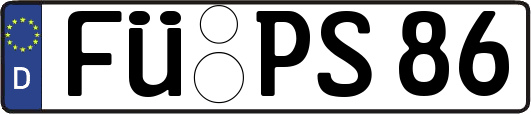 FÜ-PS86