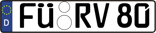 FÜ-RV80
