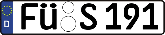 FÜ-S191