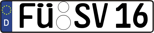 FÜ-SV16