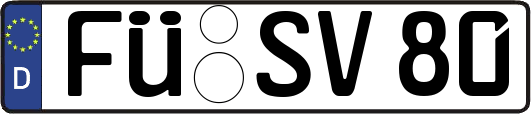 FÜ-SV80
