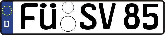 FÜ-SV85