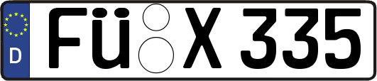 FÜ-X335