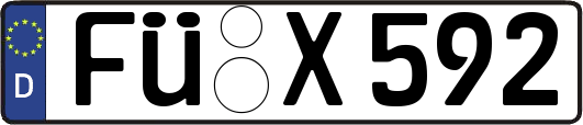 FÜ-X592
