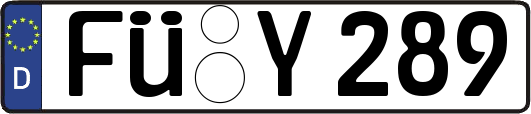 FÜ-Y289