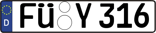 FÜ-Y316