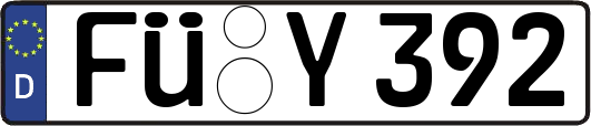 FÜ-Y392