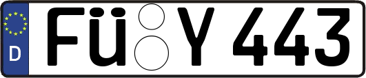 FÜ-Y443