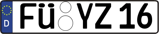 FÜ-YZ16