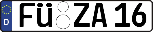 FÜ-ZA16