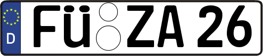 FÜ-ZA26