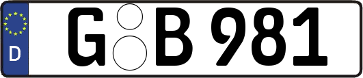 G-B981