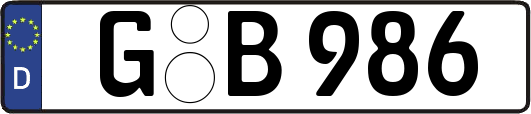 G-B986