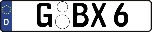 G-BX6
