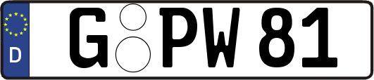 G-PW81