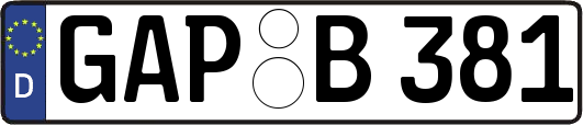 GAP-B381