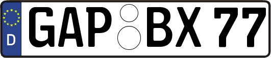 GAP-BX77