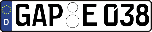 GAP-E038