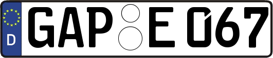 GAP-E067