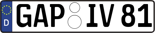 GAP-IV81
