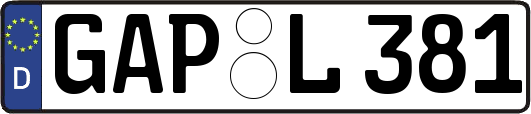 GAP-L381
