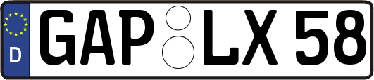 GAP-LX58
