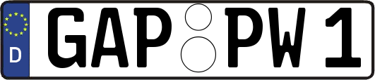 GAP-PW1