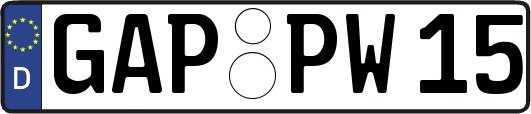 GAP-PW15